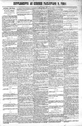 Correio paulistano [jornal], [s/n]. São Paulo-SP, 18 mar. 1882.