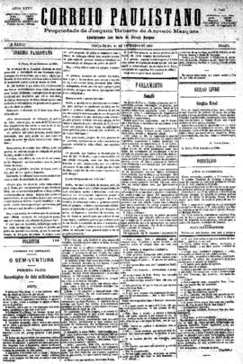 Correio paulistano [jornal], [s/n]. São Paulo-SP, 21 set. 1880.