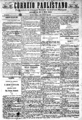 Correio paulistano [jornal], [s/n]. São Paulo-SP, 13 out. 1880.