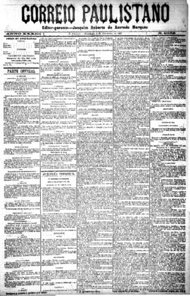 Correio paulistano [jornal], [s/n]. São Paulo-SP, 06 fev. 1887.