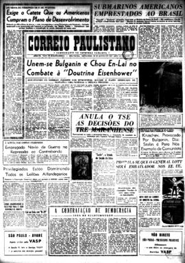 Correio paulistano [jornal], [s/n]. São Paulo-SP, 18 jan. 1957.