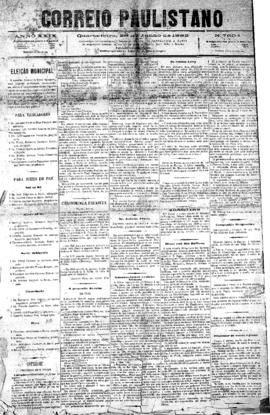 Correio paulistano [jornal], [s/n]. São Paulo-SP, 28 jun. 1882.