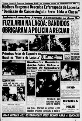 Última Hora [jornal]. Rio de Janeiro-RJ, 06 mar. 1963 [ed. vespertina].