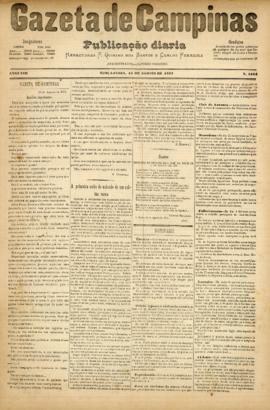 Gazeta de Campinas [jornal], a. 8, n. 1104. Campinas-SP, 14 ago. 1877.