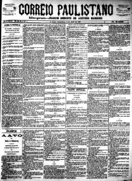 Correio paulistano [jornal], [s/n]. São Paulo-SP, 13 abr. 1888.