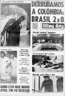Última Hora [jornal]. Rio de Janeiro-RJ, 07 ago. 1969 [ed. matutina].