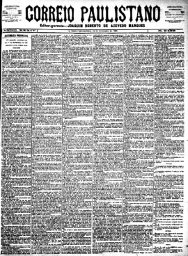 Correio paulistano [jornal], [s/n]. São Paulo-SP, 16 fev. 1888.