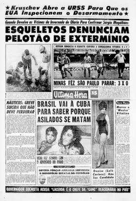 Última Hora [jornal]. Rio de Janeiro-RJ, 21 jan. 1963 [ed. vespertina].