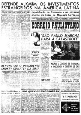 Correio paulistano [jornal], [s/n]. São Paulo-SP, 21 ago. 1957.