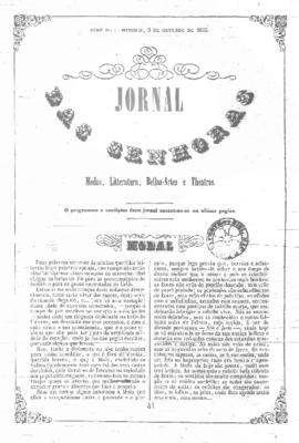 O Jornal das senhoras [jornal], t. 4, [s/n]. Rio de Janeiro-RJ, 09 out. 1853.