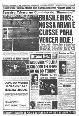 Última Hora [jornal]. Rio de Janeiro-RJ, 02 jun. 1962 [ed. matutina].