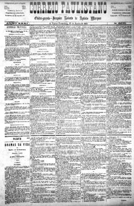 Correio paulistano [jornal], [s/n]. São Paulo-SP, 27 jan. 1885.