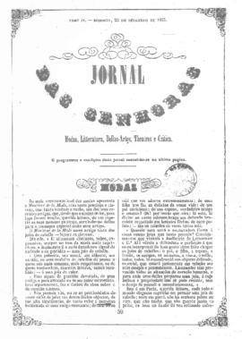O Jornal das senhoras [jornal], t. 4, [s/n]. Rio de Janeiro-RJ, 25 set. 1853.