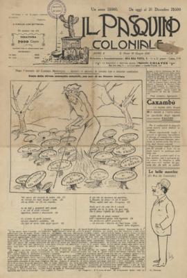 Il Pasquino Coloniale [jornal], a. 2, n. 50. São Paulo-SP, 19 jun. 1910.