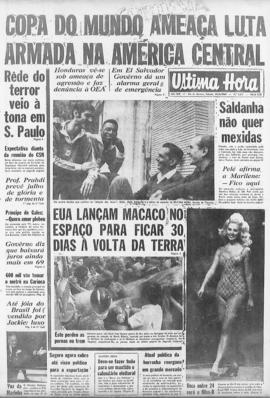 Última Hora [jornal]. Rio de Janeiro-RJ, 28 jun. 1969 [ed. vespertina].