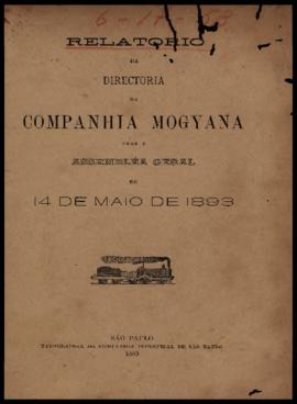Relatório…, [nº 040], 2º sem. 1892. Criador(a): Companhia Mogiana de Estradas de Ferro. São Paulo...