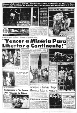 Última Hora [jornal]. Rio de Janeiro-RJ, 23 jul. 1956 [ed. vespertina].