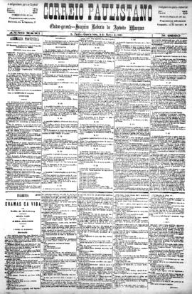 Correio paulistano [jornal], [s/n]. São Paulo-SP, 04 mar. 1885.