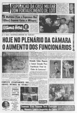 Última Hora [jornal]. Rio de Janeiro-RJ, 07 nov. 1955 [ed. vespertina].