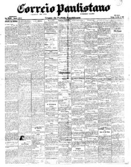 Correio paulistano [jornal], [s/n]. São Paulo-SP, 03 mai. 1903.