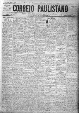 Correio paulistano [jornal], [s/n]. São Paulo-SP, 11 mar. 1890.