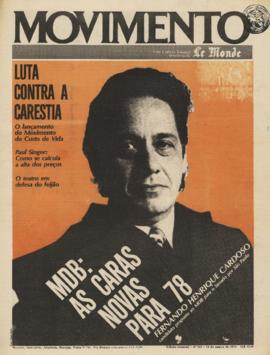 Movimento [jornal], [s/n]. São Paulo-SP, 13 mar. 1978.