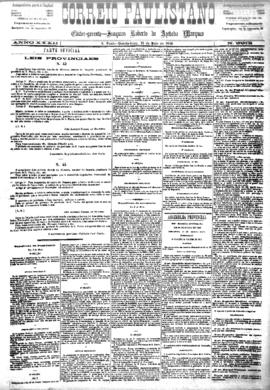 Correio paulistano [jornal], [s/n]. São Paulo-SP, 12 mai. 1886.