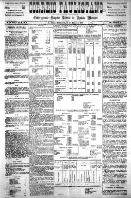 Correio paulistano [jornal], [s/n]. São Paulo-SP, 16 mar. 1885.