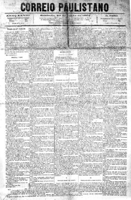 Correio paulistano [jornal], [s/n]. São Paulo-SP, 24 jun. 1882.