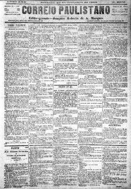 Correio paulistano [jornal], [s/n]. São Paulo-SP, 22 dez. 1883.