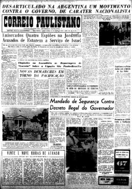 Correio paulistano [jornal], [s/n]. São Paulo-SP, 23 mai. 1957.
