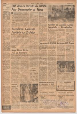 Última Hora [jornal]. Rio de Janeiro-RJ, 07 mar. 1964 [ed. regular].