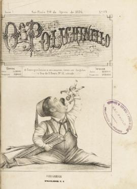 O Polichinello [jornal], a. 1, n. 19. São Paulo-SP, 20 ago. 1876.