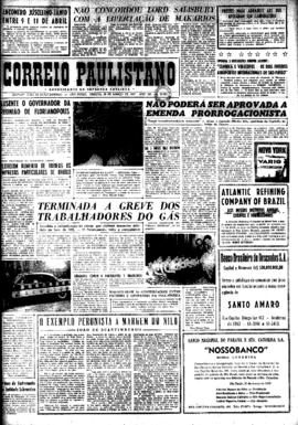 Correio paulistano [jornal], [s/n]. São Paulo-SP, 30 mar. 1957.