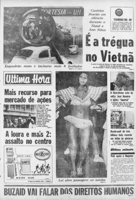 Última Hora [jornal]. Rio de Janeiro-RJ, 06 dez. 1969 [ed. vespertina].