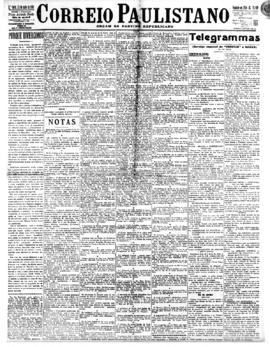 Correio paulistano [jornal], [s/n]. São Paulo-SP, 25 mai. 1909.