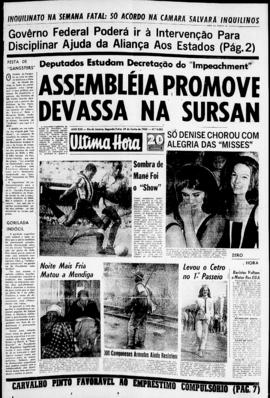 Última Hora [jornal]. Rio de Janeiro-RJ, 24 jun. 1963 [ed. vespertina].