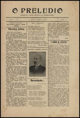 O Preludio [jornal], a. 1, n. 6. São Paulo-SP, abr. 1907.