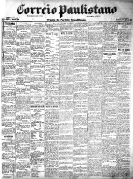 Correio paulistano [jornal], [s/n]. São Paulo-SP, 04 abr. 1902.