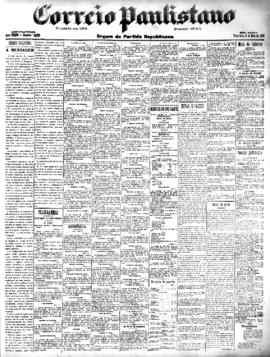 Correio paulistano [jornal], [s/n]. São Paulo-SP, 06 mai. 1902.