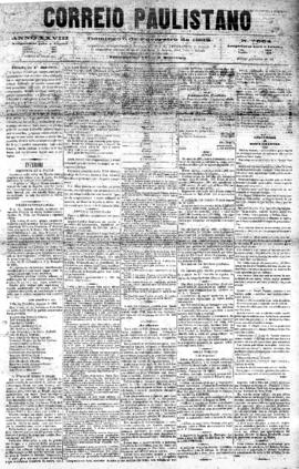 Correio paulistano [jornal], [s/n]. São Paulo-SP, 05 fev. 1882.