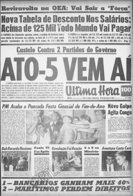 Última Hora [jornal]. Rio de Janeiro-RJ, 25 nov. 1965 [ed. vespertina].