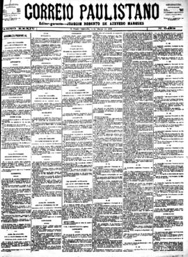 Correio paulistano [jornal], [s/n]. São Paulo-SP, 03 mar. 1888.