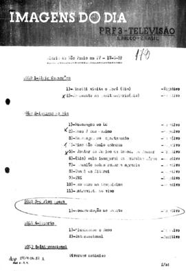 TV Tupi [emissora]. Diário de São Paulo na T.V. [programa]. Roteiro [televisivo], 17 jun. 1959.