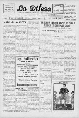 La Difesa [jornal], a. 4, [s/n]. São Paulo-SP, 03 abr. 1927.