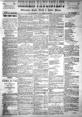 Correio paulistano [jornal], [s/n]. São Paulo-SP, 06 dez. 1884.