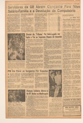Última Hora [jornal]. Rio de Janeiro-RJ, 29 jul. 1963 [ed. regular].