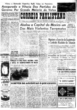 Correio paulistano [jornal], [s/n]. São Paulo-SP, 30 jul. 1957.