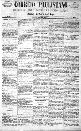 Correio paulistano [jornal], [s/n]. São Paulo-SP, 16 nov. 1878.