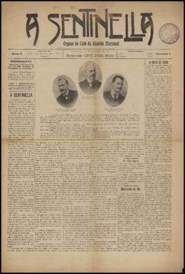 A Sentinella [jornal], a. 1, n. 1. São Paulo-SP, 15 nov. 1904.